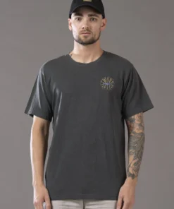 Just Another Fisherman SWORD PLOTTER TEE - AGED BLACK