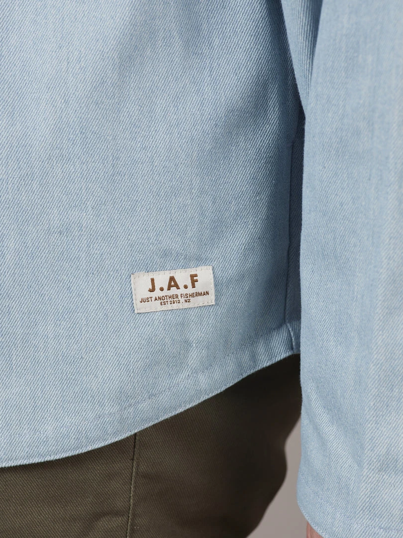 Just Another Fisherman TRANSOM OVER SHIRT - BLUE DENIM Apparel