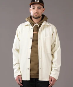 Just Another Fisherman TRANSOM OVER SHIRT - SAND