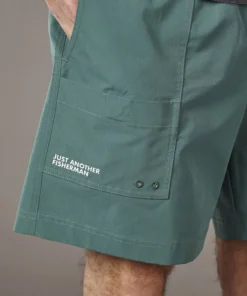 Just Another Fisherman TRAVELLER SHORTS - GREEN