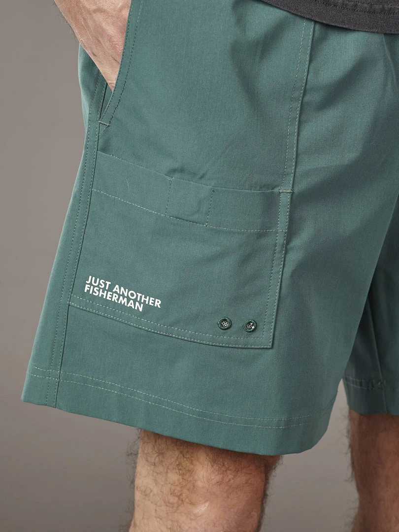 Just Another Fisherman TRAVELLER SHORTS - GREEN