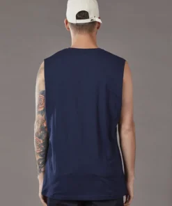 Just Another Fisherman WE TIGHT TANK - NAVY Apparel