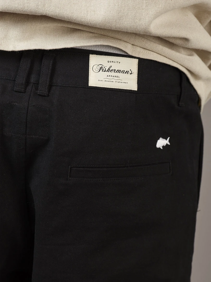 Just Another Fisherman WHARF PANT - BLACK Apparel