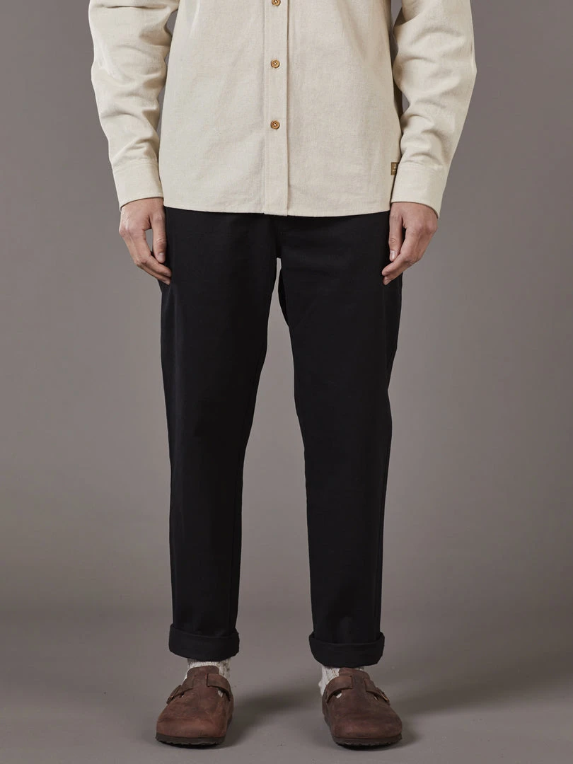 Just Another Fisherman WHARF PANT - BLACK Apparel