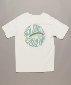 Just Another Fisherman Apparel WINTER TREV TEE - ANTIQUE WHITE