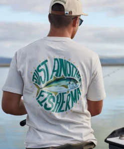 Just Another Fisherman Apparel WINTER TREV TEE - ANTIQUE WHITE