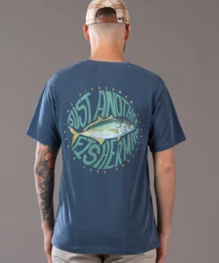 Just Another Fisherman WINTER TREV TEE - OVERDYED MIDNIGHT NAVY