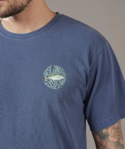 Just Another Fisherman WINTER TREV TEE - OVERDYED MIDNIGHT NAVY