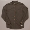 Just Another Fisherman WOOL ANCHORAGE SHIRT - MILITARY OLIVE