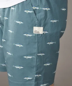 Just Another Fisherman Apparel YELLOWTAIL SHORTS - GREEN